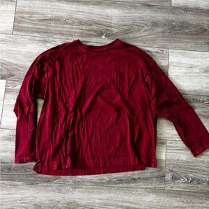 Old Navy Women's Long Sleeve Tee - Red